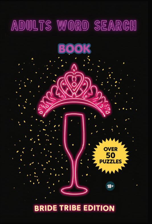 Adults Word Search Book: Bride Tribe Edition cover