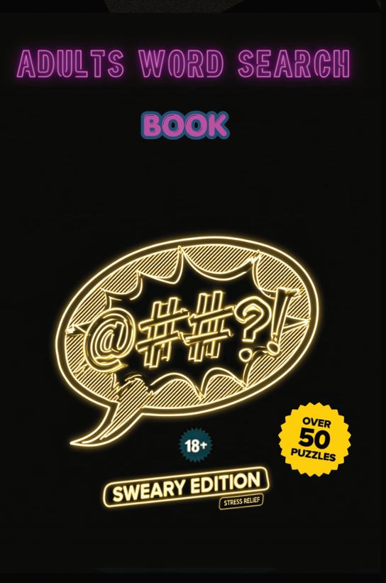 Adults Word Search Book: Sweary Edition cover