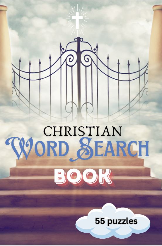 Christian Word Search Puzzle Book cover