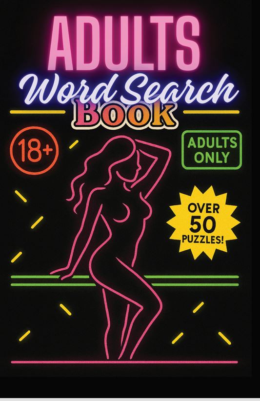 Adults Word Search Book cover