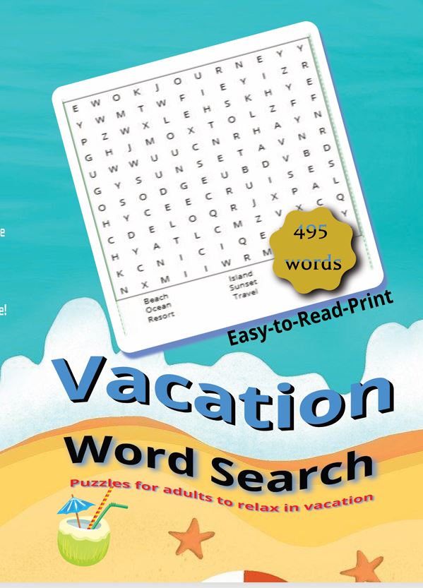 Vacation Word Search cover